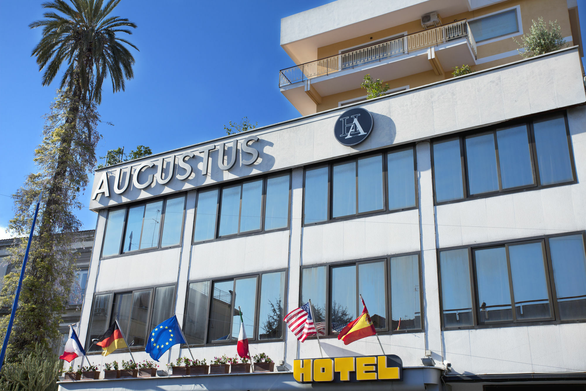 Hotel Augustus à Ottaviano Extérieur photo